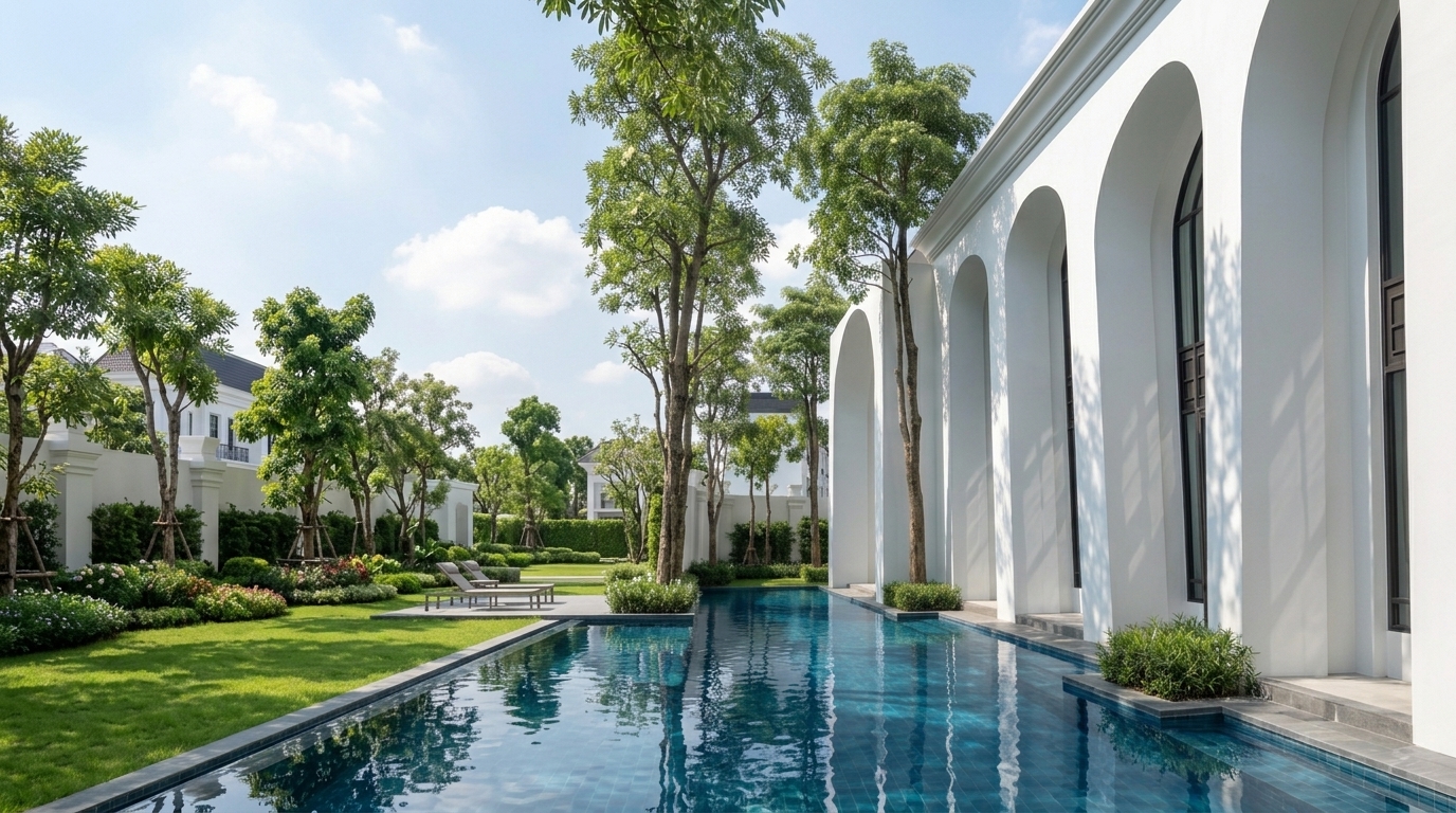 Swimming pool at the clubhouse